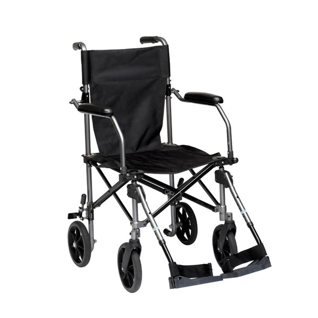 Drive Travelite Reise- Und Transport-Rollstuhl, Nur 9,3 Kg Leicht, Ideal Für Den Gelegentlichen Gebrauch, Bis 115kg Belastbar 4 Drive Travelite Reise- Und Transport-Rollstuhl, Nur 9,3 Kg Leicht, Ideal Für Den Gelegentlichen Gebrauch, Bis 115kg Belastbar – Bild 2