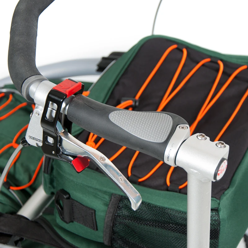 Veloped Trek 14er L (Körpergröße 185-210cm Griffhöhe 84-104cm) Grün/schwarz/orange Rollator 7 Veloped Trek 14er L (Körpergröße 185-210cm Griffhöhe 84-104cm) Grün/schwarz/orange Rollator – Bild 5