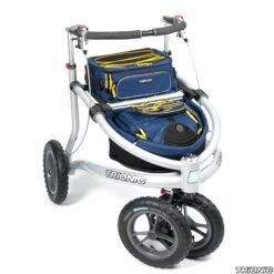 Veloped Trek 12er M (Körpergröße 150-189cm Griffhöhe 75-95cm) Marineblau/schwarz/gelb Rollator