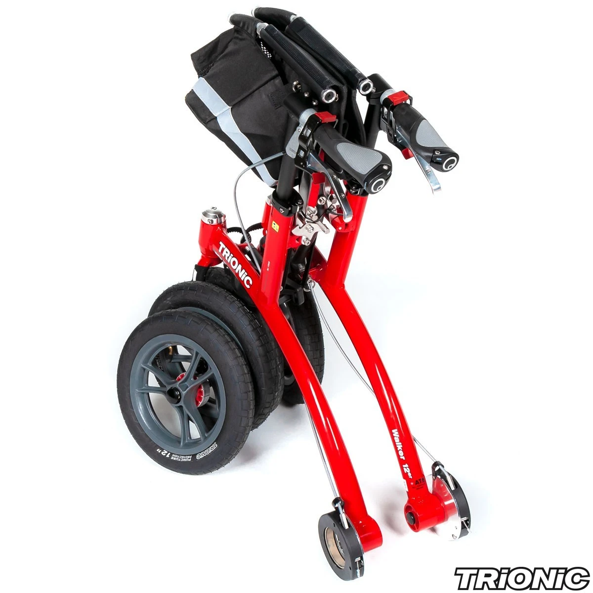 Trionic Rollator Walker 12er Rot (Körpergröße 142-172cm ; Griffhöhe 71-86cm) 5 Trionic Rollator Walker 12er Rot (Körpergröße 142-172cm ; Griffhöhe 71-86cm) – Bild 3