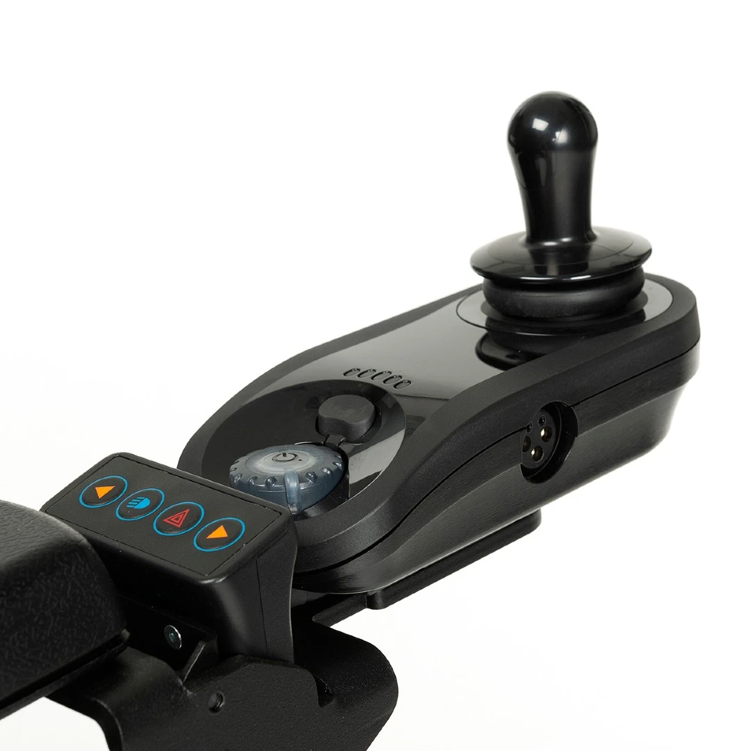 Vermeiren Turios HMV-45-BK Elektro-Rollstuhl, Kompakt, 6 Km/h, SB 45, Schwarz, Akku 50Ah, Bis 130kg 7 Vermeiren Turios HMV-45-BK Elektro-Rollstuhl, Kompakt, 6 Km/h, SB 45, Schwarz, Akku 50Ah, Bis 130kg – Bild 5