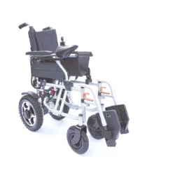 MIETEN = Campus Elektrorollstuhl, Faltbarer Rollstuhl, Reiserollstuhl, Faltrollstuhl, Rücken Klappbar, 6 Km/h, Bis 100 Kg, Kaution 500 € -Coloplast Verkaufsgeschäft UHC Campus 02