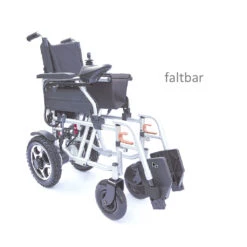 MIETEN = Campus Elektrorollstuhl, Faltbarer Rollstuhl, Reiserollstuhl, Faltrollstuhl, Rücken Klappbar, 6 Km/h, Bis 100 Kg, Kaution 500 € -Coloplast Verkaufsgeschäft UHC Campus 03