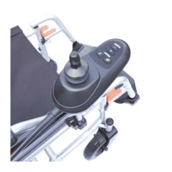 MIETEN = Campus Elektrorollstuhl, Faltbarer Rollstuhl, Reiserollstuhl, Faltrollstuhl, Rücken Klappbar, 6 Km/h, Bis 100 Kg, Kaution 500 € -Coloplast Verkaufsgeschäft UHC Campus 04