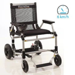 Elektrorollstuhl MovingStar 101 Schwarz, Mit Joystick Für Den Elektrischen Rollstuhl