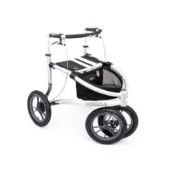 Veloped Tour 14er L (Körpergröße 185-210cm, Griffhöhe 84-104cm) Schwarz/reflex/rot Rollator