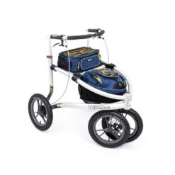 Veloped Trek 14er M (Körpergröße 155-194cm Griffhöhe 77-97cm) Marineblau/schwarz/gelb Rollator