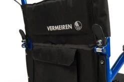 Vermeiren BOBBY Transportrollstuhl, Ideale Reiserollstuhl, Faltbar, Gewicht Nur 9.4 Kg, Mit Bremse Für Begleitperson, Rücken Abklappbar, Bis 115kg -Coloplast Verkaufsgeschäft Vermeiren 5