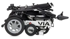 Bischoff+Bischoff VIA, Der Faltbare Elektrorollstuhl, 6 Km/h, Bis 120 Kg -Coloplast Verkaufsgeschäft Via rechts gefaltet 02