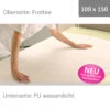 Wewa Flor 100x150, Frottee Bettschutzauflage, Matratzenschutz Mit PU Unterseite, Bei Inkontinenz Der Optimale Schutz, Mehrweg-Inko-Auflage -Coloplast Verkaufsgeschäft WER Wewa Flor 100150