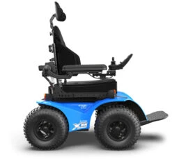 Magic Extreme X8 Elektrorollstuhl, Outdoor, Allrad, Made In Australia, 10 Km/h, Bis 182kg, Weder Schlamm Noch Sand, Schnee Oder Schwierige Wanderwege…nichts Hält Den Extreme-X8 Auf -Coloplast Verkaufsgeschäft X8 blue black black