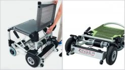 Elektrorollstuhl MovingStar, Der Klapp Und Faltbare Elektrische Rollstuhl, Aktionspreis Ausstellungsstück -Coloplast Verkaufsgeschäft Zingerchair Anwendung 02 1