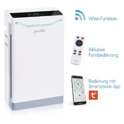 Promed AC-4000 Luftreiniger, Besonders Leise, HEPA13-Kombifilter 99,95% Filterung, Für Räume Bis Zu 70m², UV-Desinfektion, Effektiv Gegen Viren & Bakterien (neue Modell Ab 11.2021) 10 Promed AC-4000 Luftreiniger, Besonders Leise, HEPA13-Kombifilter 99,95% Filterung, Für Räume Bis Zu 70m², UV-Desinfektion, Effektiv Gegen Viren & Bakterien (neue Modell Ab 11.2021) -Coloplast Verkaufsgeschäft ac4000 vorteile