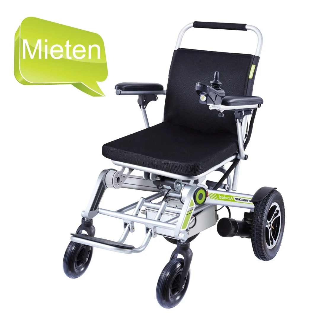 MIETEN: Airwheel Smarty RWD 6 Km/h Reise-Elektro-Rollstuhl H3T, Vollautomatische Faltfunktion, Verladegewicht Nur 29,5 Kg (Wochenmietpauschale) 3 MIETEN: Airwheel Smarty RWD 6 Km/h Reise-Elektro-Rollstuhl H3T, Vollautomatische Faltfunktion, Verladegewicht Nur 29,5 Kg (Wochenmietpauschale)