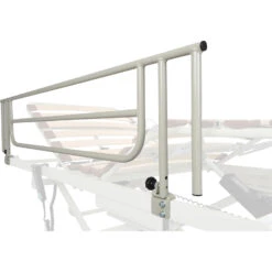 MIETEN = AKS B4 Compact Einlegerahmen, Elektrischer Hebepflegerahmen, Neue Bett-im-Bett Version Mit Holzfederleisten, Bis 150 Kg (WOCHEN-MIET-PAUSCHALE) -Coloplast Verkaufsgeschäft aks B4 compact seitengitter 1