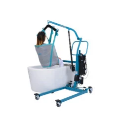 AKS Foldo Personenlifter Fürs Bad Der Sonderbau Patientenlifter Für Heben & Schwenken -Coloplast Verkaufsgeschäft aks foldo Badegurt 3 85