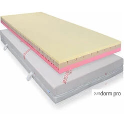 AKS Puradorm Pro Matratze (17cm) Viscoschaum, 3-Schicht, Eine Für Alle