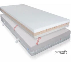 AKS Purasoft Matratze (17cm) Behagliches Einsinken Durch Viscoschaumstoff