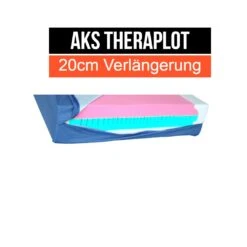 Verlängerung 20cm Für AKS Theraplot (90x20cm) Inkl. Matratzenhülle 90x220x17cm, Set Zur Verlängerung Der AKS Theraplot Von 200cm Auf 220cm Länge