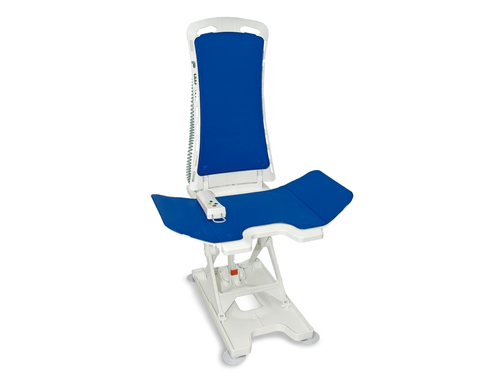 Badewannenlifter Bellavita 2G Comfort Blau, Inkl. Comfort-Bezugsset, Drive Bellavita Neu, Komplettset, Akku, Ladegerät, Bis 140 Kg 6 Badewannenlifter Bellavita 2G Comfort Blau, Inkl. Comfort-Bezugsset, Drive Bellavita Neu, Komplettset, Akku, Ladegerät, Bis 140 Kg – Bild 4