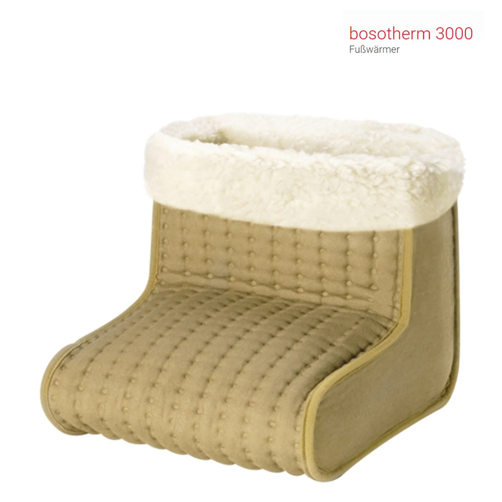 Bosotherm Fußwärmer 3000 Ideal Bei Kalten Füßen, Herausnehmbares Teddy-Innenfutter, Waschbar, 2-Stufen-Schalter, Strapazierfähiges Obermaterial, 100 Watt 3 Bosotherm Fußwärmer 3000 Ideal Bei Kalten Füßen, Herausnehmbares Teddy-Innenfutter, Waschbar, 2-Stufen-Schalter, Strapazierfähiges Obermaterial, 100 Watt