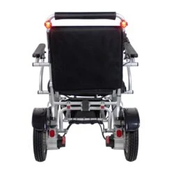 Ergoflix LX+, Elektrischer, Faltbarer Rollstuhl (LX-plus) Ergoflix XL Bis 160kg, SB 53, Mit Großen 12.5"-Rädern, Inkl. Sitzkissen 10cm, Inkl. 2x Akku, Lichtanlage -Coloplast Verkaufsgeschäft ergoflix lx plus 03