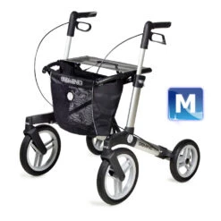 Sunrise Medical Gemino 60 M, Leichtgewichtsrollator, Outdoor-Gehwagen, Für Körpergroße 135-170 Cm (Aktion) -Coloplast Verkaufsgeschäft gemino60m n01