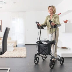 Sunrise Medical Gemino 60 Walker UAL, Outdoor-Rollator Mit Unterarmauflagen, Personengröße 150-200cm, Bis 130 Kg Belastbar -Coloplast Verkaufsgeschäft gemio60walkerual