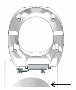 HYTO MED + HYTO SAN, Toilettensitzerhöhung 12cm Und Toilettensitz Mit Deckel (Kombi Angebot) -Coloplast Verkaufsgeschäft hyto med montage 01
