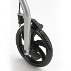 (AV) Invacare Brass Leichtgewicht-Rollator, Mit Gepolstertem Sitz, Feststellbremse, Tasche, Pannensicherer Bereifung Und Stockhalter, Bis 135kg -Coloplast Verkaufsgeschäft inv brass 5