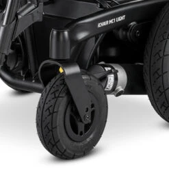 Meyra IChair MC-1 Light, HMV E-Rollstuhl, Bis 120 Kg, 6 Km/h, Heckantrieb (Lagervariante 9160506) -Coloplast Verkaufsgeschäft mc1 light bereifung