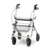 Meyra Ideal Rollator, Silber, Komplettset, Standardrollator, Stockhalter, Korb, Tablett, Bis 130kg (neue Serie, Dunkle Bereifung) -Coloplast Verkaufsgeschäft meyra ideal 201402a 0