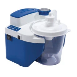 DeVilbiss Absauggerät VacuAide QSU (netzbetrieben) Sichere Sekretabsaugung, 27 L/min, Stufenlose Vakuumregulierung