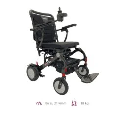 Pride I-Go Lite Carbon Elektrorollstuhl, Faltbarer Leichtgewichts-Reise-Rollstuhl Nur 18kg (+1,8kg Lithium Akku), IGO Travelrollstuhl Bis 6 Km/h, Bis 135kg -Coloplast Verkaufsgeschäft pride igolite carbon