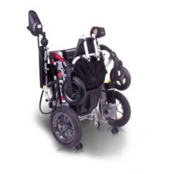 Pride I-Go Plus HMV Elektrorollstuhl, Faltbarer Reise-Rollstuhl, Lithium-Ionen Akku, Elektro-Travelrollstuhl Bis 6 Km/h, Bis 113kg -Coloplast Verkaufsgeschäft pride igoplus gefaltet