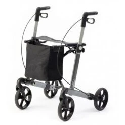 Russka Vital Classic 54 Rollator In Grau (Griffhöhe 66-85cm, Sitzbreite 44,5/36cm)