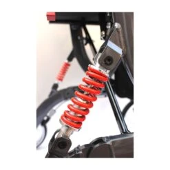 Bescomed Spring XL-L Grau Leichtgewicht-Rollator, Mit Justierbaren Spiralfedern, Rückengurt Gepolstert, Sitzhöhe 60cm, Griffe 93-104cm, Bis 240kg -Coloplast Verkaufsgeschäft rollatorSpring051 1