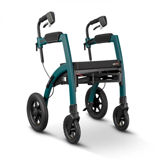 Rollz Motion Air Performance 2in1, Rollator + Rollstuhl, Outdoor, Mit Luftbereifung, All-Terrain Rollator Rollstuhl Kombi, Bis 125kg 4 Rollz Motion Air Performance 2in1, Rollator + Rollstuhl, Outdoor, Mit Luftbereifung, All-Terrain Rollator Rollstuhl Kombi, Bis 125kg – Bild 2