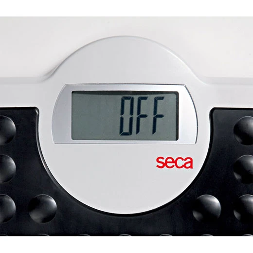 Seca 813 Robusta Flachwaage, Breite Wiegeplattform, Großes Display, Bis 200kg Tragkraft, Teilung 100g 6 Seca 813 Robusta Flachwaage, Breite Wiegeplattform, Großes Display, Bis 200kg Tragkraft, Teilung 100g – Bild 4