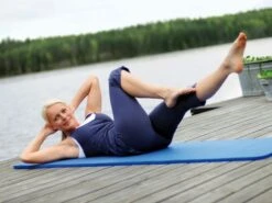 Sissel Gymnastikmatte 1.5 Cm, Blau, Die Optimale Trainingsunterlage, Trainingsmatte Für Fitness, Optimale Dämpfungseigenschaften, Sissel Gym Mat Premium 180x60cm -Coloplast Verkaufsgeschäft sissel gym mat 07 1