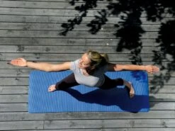 Sissel Gymnastikmatte 1.5 Cm, Blau, Die Optimale Trainingsunterlage, Trainingsmatte Für Fitness, Optimale Dämpfungseigenschaften, Sissel Gym Mat Premium 180x60cm -Coloplast Verkaufsgeschäft sissel gym mat 08 1