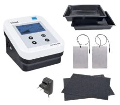 SwiSto3 Iontophorese Gerät - Set Zur Hand- & Fußschweißbehandlung, Swisto 2in1