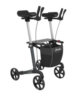 Arthritis Rollator Tiger (Indoor Oder Outdoor Variante) HMV, Leichtgewicht Rollator Mit Unterarmauflagen