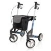 TOPRO Troja 5G Rollator, Blau, Leichtgewichtsrollator, Nur 7.8kg, Neue Modellreihe, Gr. M Für Körpergröße 150-200cm, Bis 150kg 2 TOPRO Troja 5G Rollator, Blau, Leichtgewichtsrollator, Nur 7.8kg, Neue Modellreihe, Gr. M Für Körpergröße 150-200cm, Bis 150kg -Coloplast Verkaufsgeschäft topro 5g blau