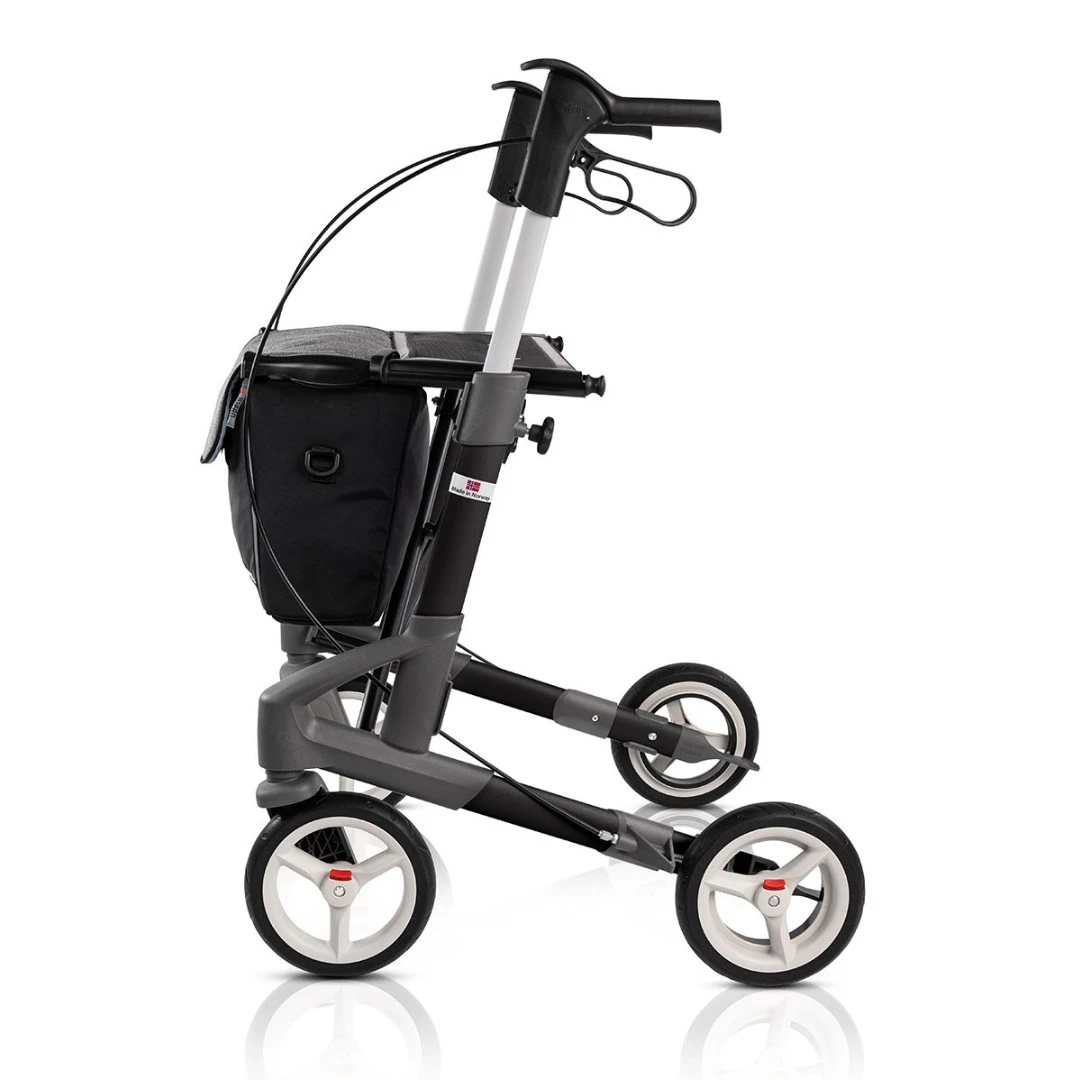 TOPRO Troja 5G Rollator, Schwarz, Leichtgewichtsrollator, Nur 7.8kg, Neue Modellreihe, Gr. M Für Körpergröße 150-200cm, Bis 150kg 5 TOPRO Troja 5G Rollator, Schwarz, Leichtgewichtsrollator, Nur 7.8kg, Neue Modellreihe, Gr. M Für Körpergröße 150-200cm, Bis 150kg – Bild 3