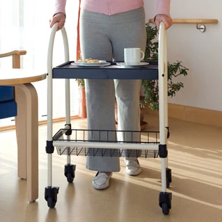 Topro Servierwagen Butler Ohne Korb, Wohnraumrollator (Ausstellungsstück) AV 3 Topro Servierwagen Butler Ohne Korb, Wohnraumrollator (Ausstellungsstück) AV