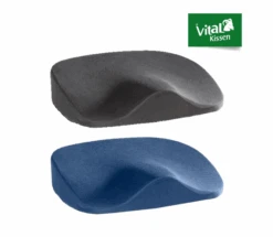 Vital Hüftkissen 45x40x8cm, Ergonomische Sattelform, Zur Entlastung Der Wirbelsäule, Knie Und Hüftgelenke